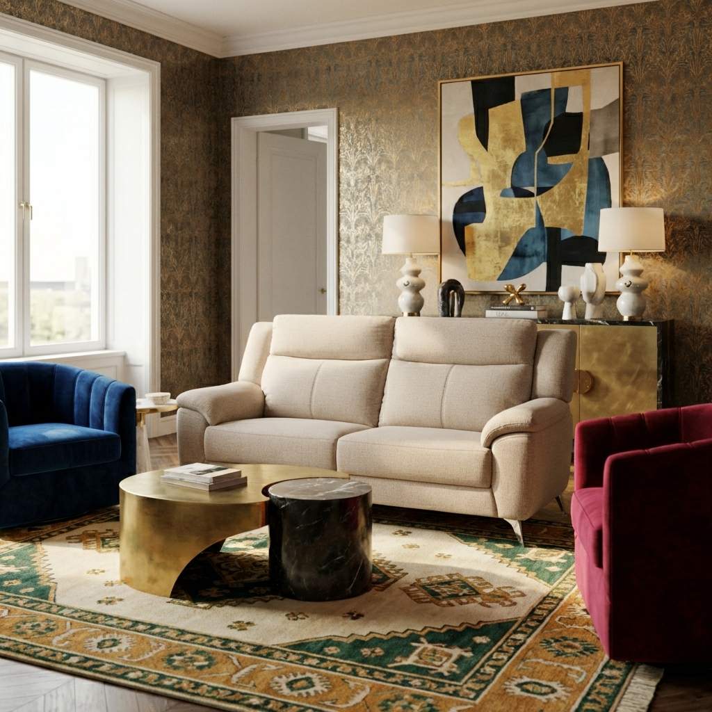 Clarice 3 Seat Sofa