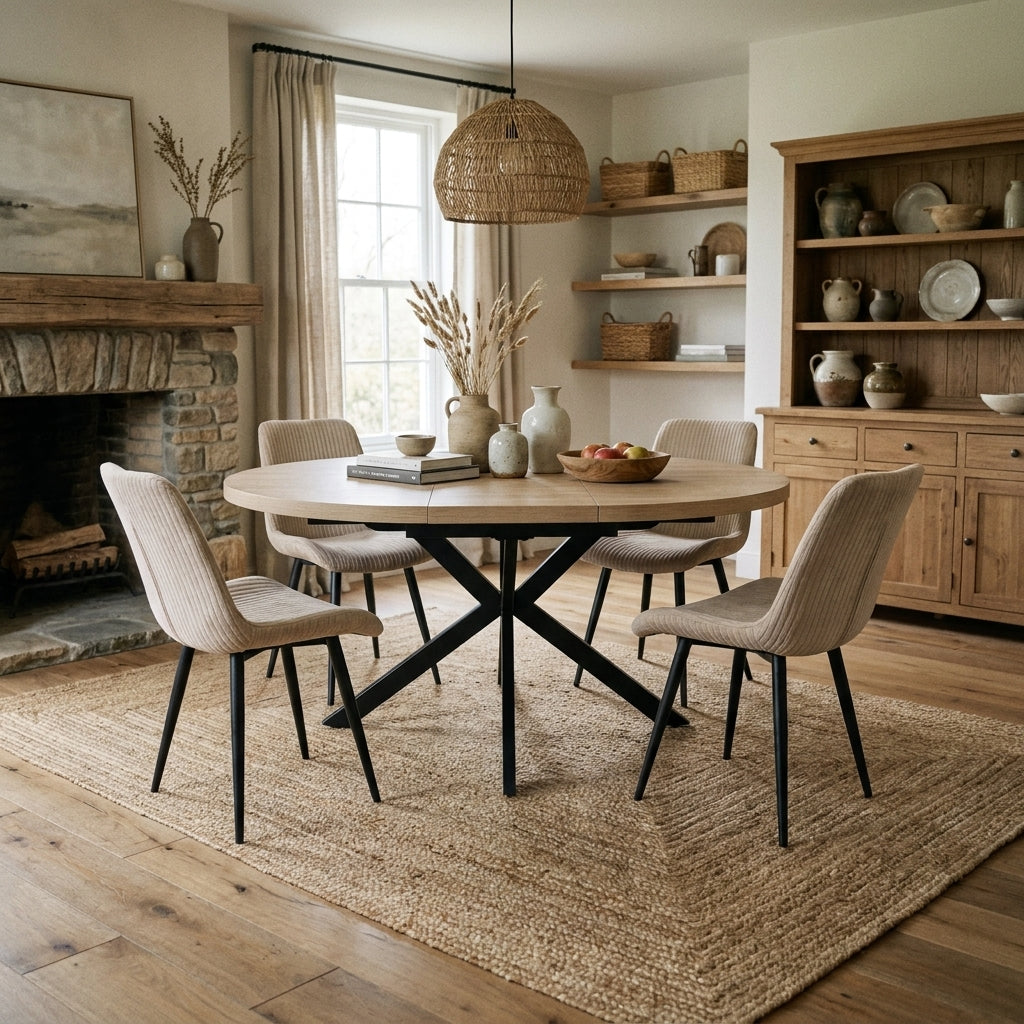 Sloan Extending Round Dining Set