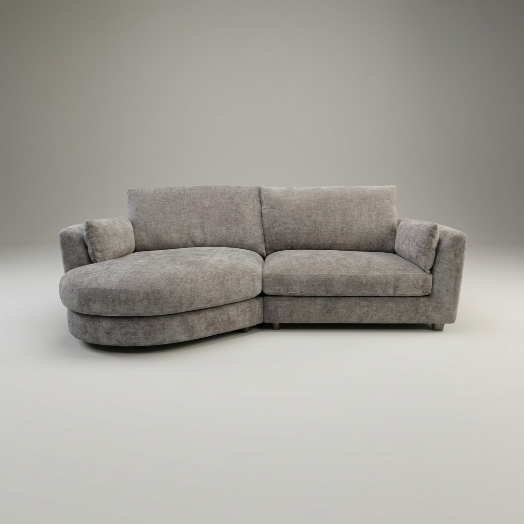 Persia Curved Chaise End Sofa