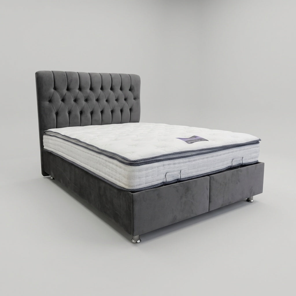 Luxor 5ft Kingsize Ottoman Bedframe Package