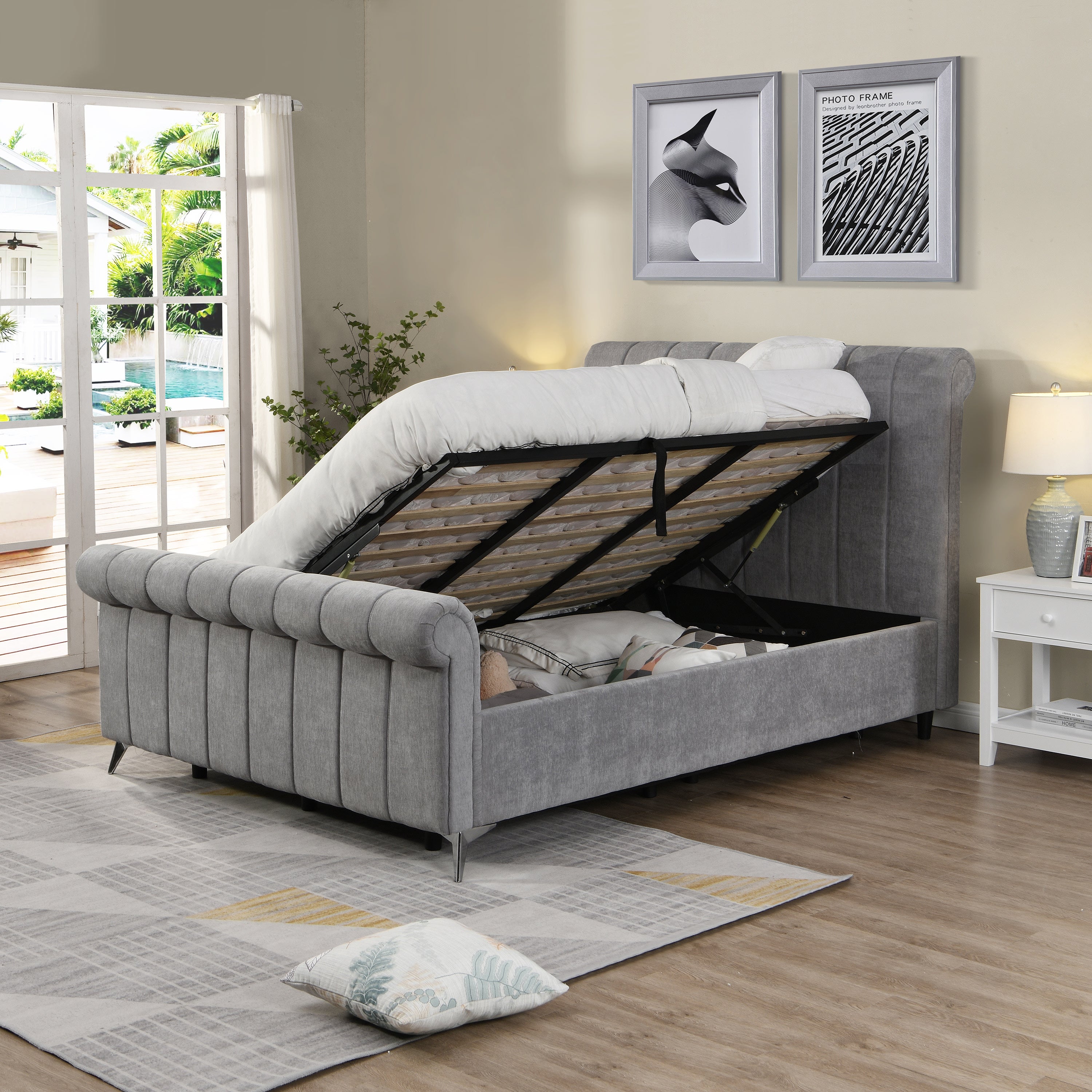 Neptune Side Opening Ottoman