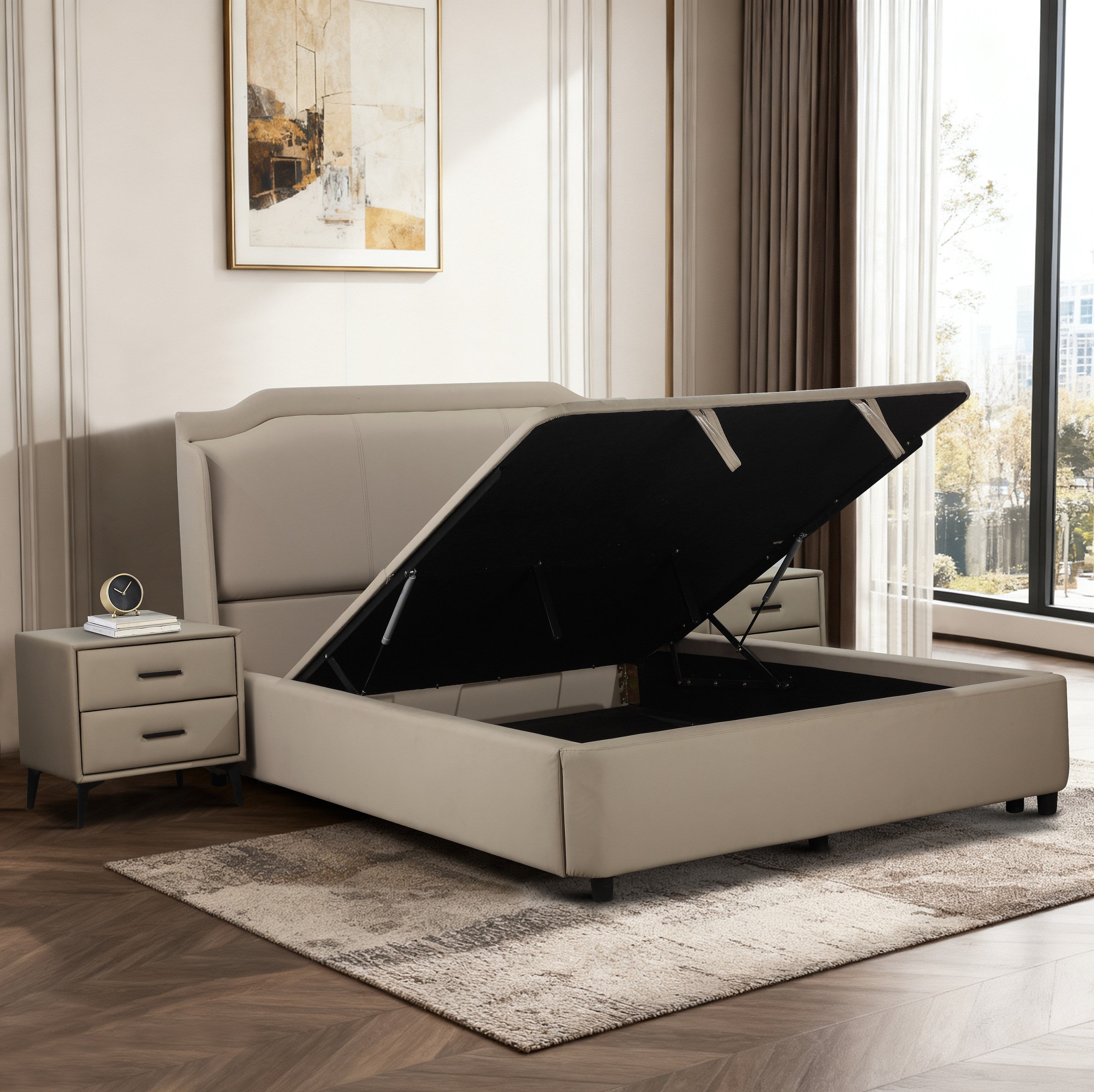 Murlough Ottoman Bedframe
