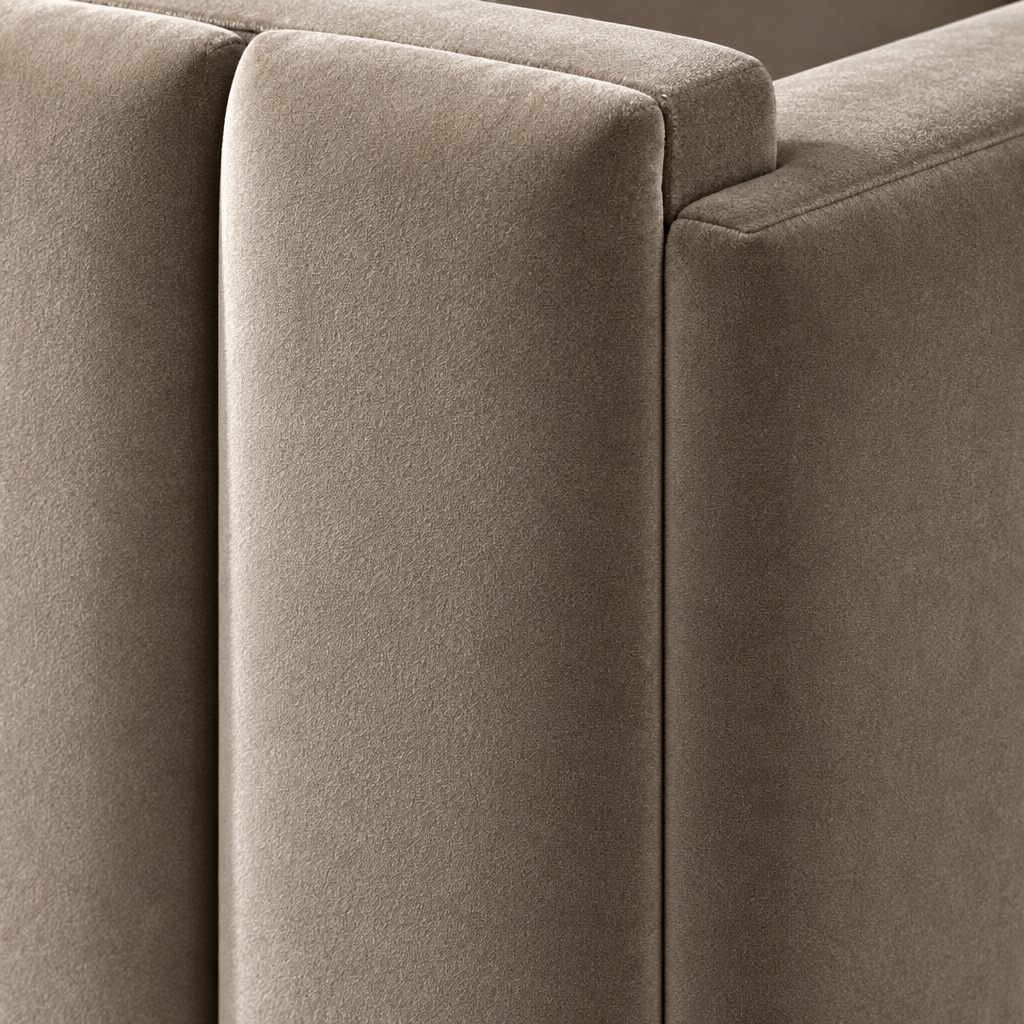Balmoral bed upholstery detail