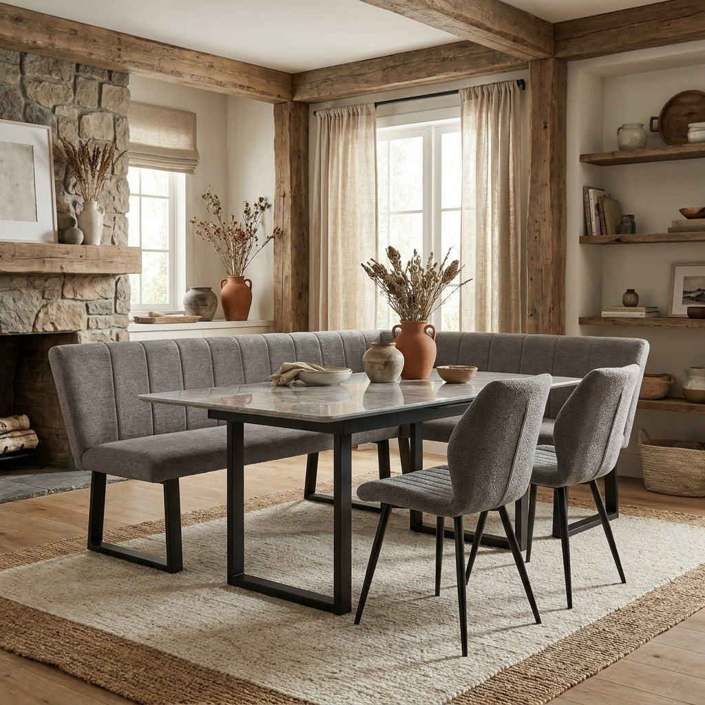 Olivia Corner Bench Dining Set