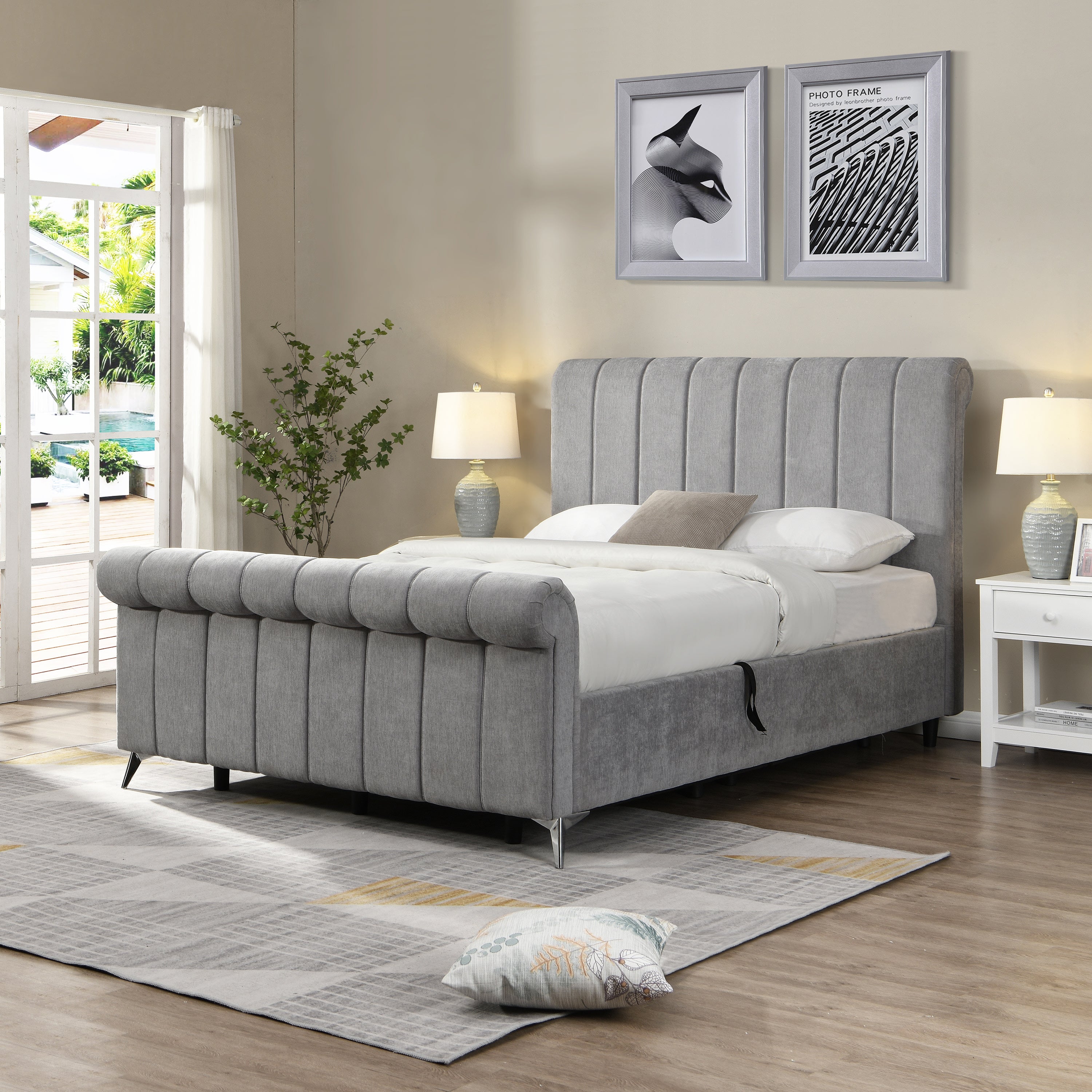 Neptune Side Opening Ottoman