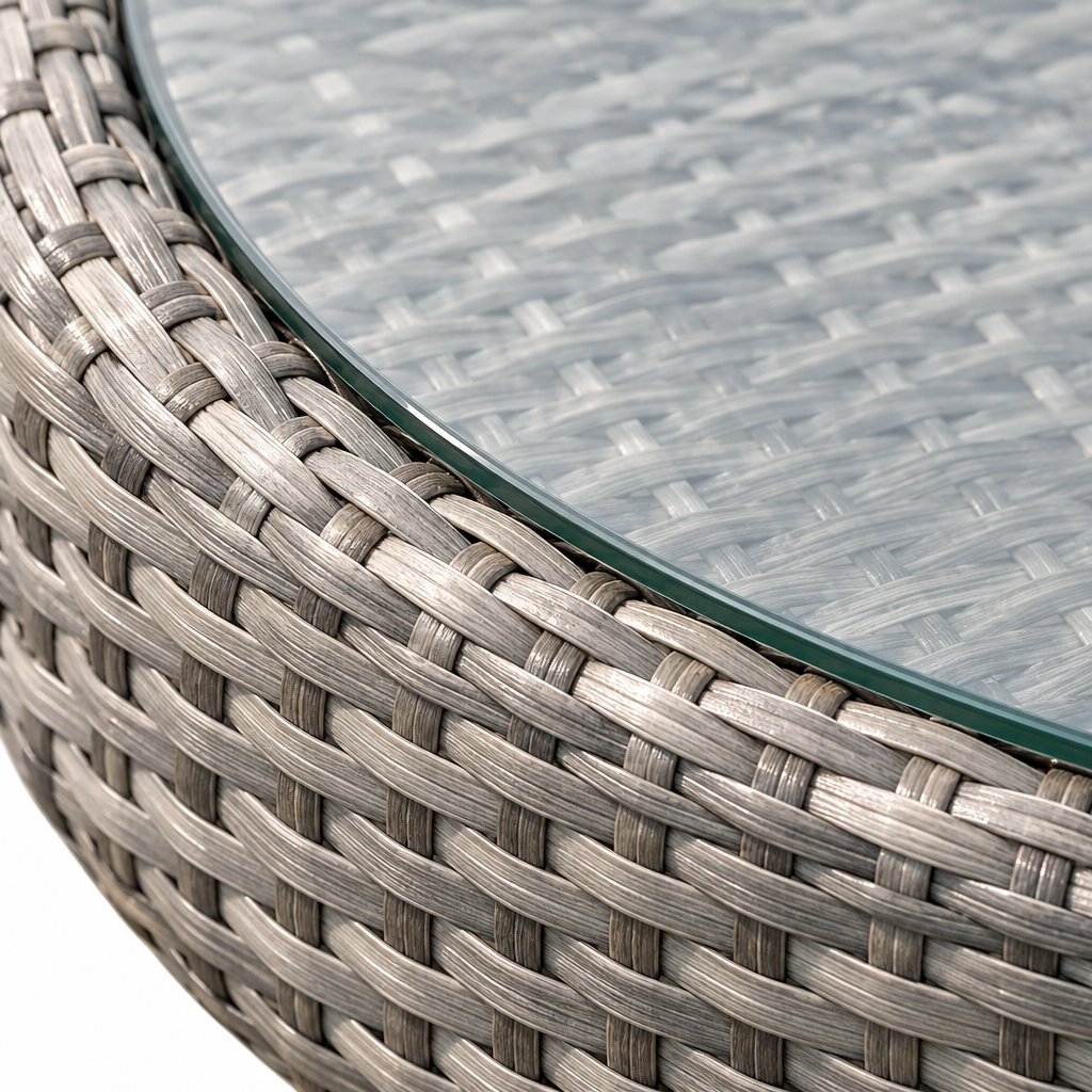Palma bistro set weave detail