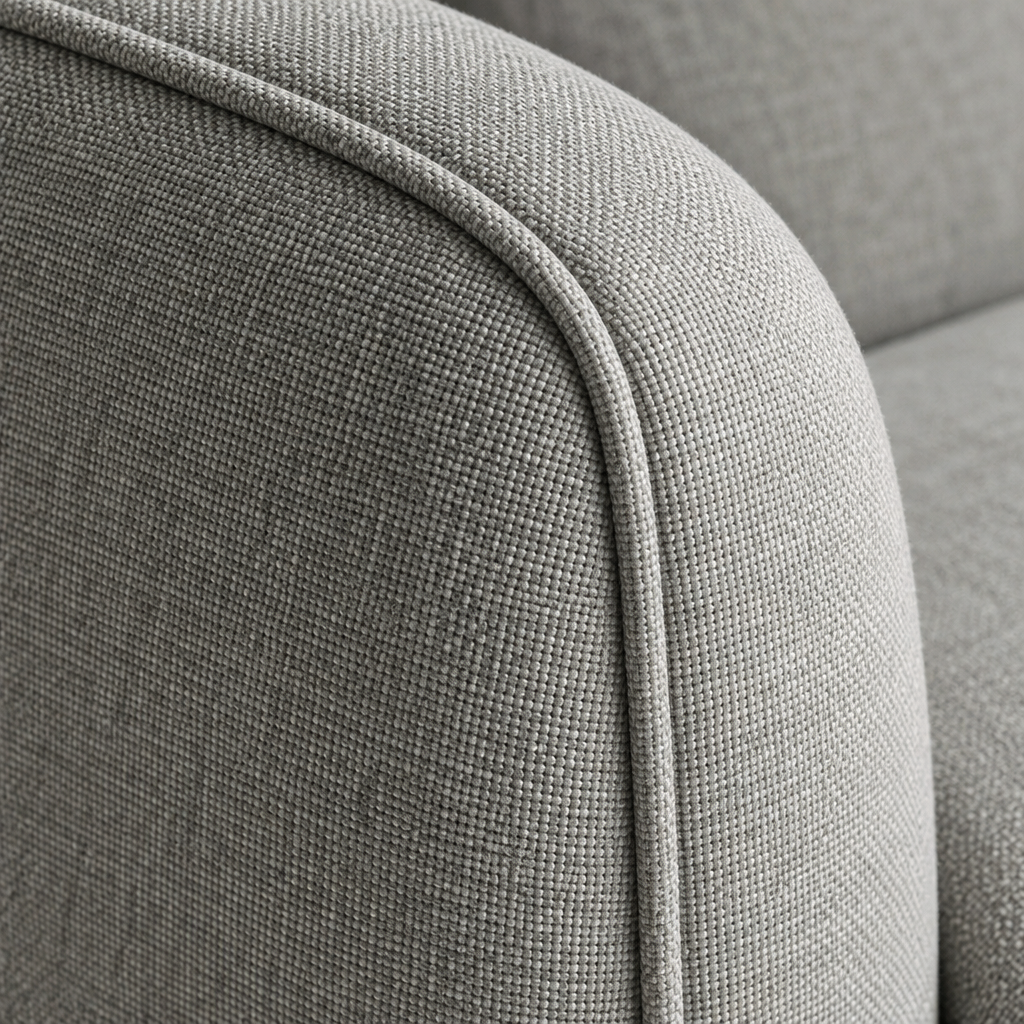Cassandra sofa piped arm detail